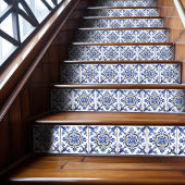 Blue & Yellow Azulejo Talavera Ceramic Tile Tegeltje