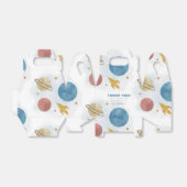 Blue Yellow Buitenspace Boy Dank je verjaardag Bedankdoosjes (Uitgevouwen)