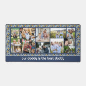 Blue Yellow Mosaic Tile Pattern 12 Photos Best Dad (Recto)