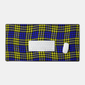 Blue Yellow Plaid Checker Seamless Pattern (Clavier et souris)