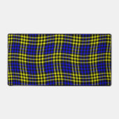 Blue Yellow Plaid Checker Seamless Pattern (Recto)