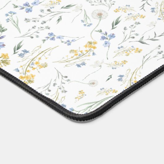 Blue Yellow Wildflower Pattern (Coin)