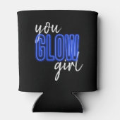 Blue You Glow Meisje Koelbox Blikjeskoeler (Achterkant)