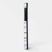 Blue Zebra Imprimer iPhone 5 Coque personnalisé (Dos/Gauche)