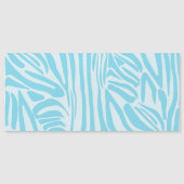 Blue Zebra Pattern (Voorkant)
