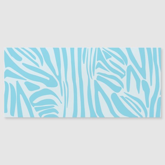 Blue Zebra Pattern (Voorkant)