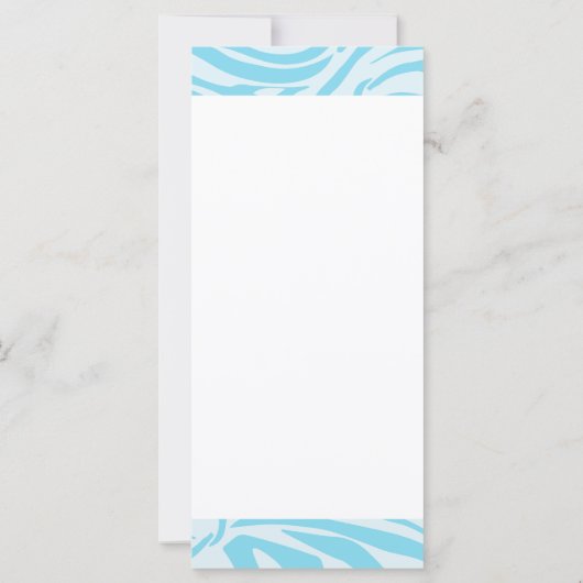 Blue Zebra Pattern (Achterkant)