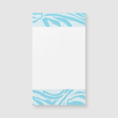 Blue Zebra Pattern (Voorkant)