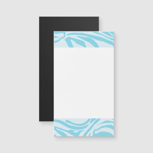 Blue Zebra Pattern (Voorkant / Achterkant)