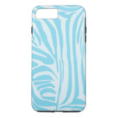 Blue Zebra Pattern Case-Mate iPhone Case (Achterkant)