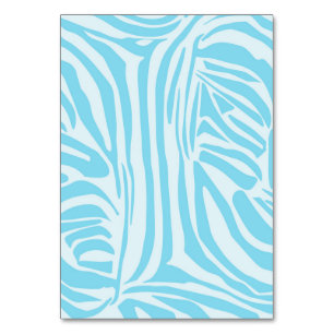 Blue Zebra Pattern Kaart