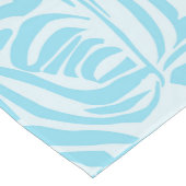 Blue Zebra Pattern Medium Tafelloper (Hoek)