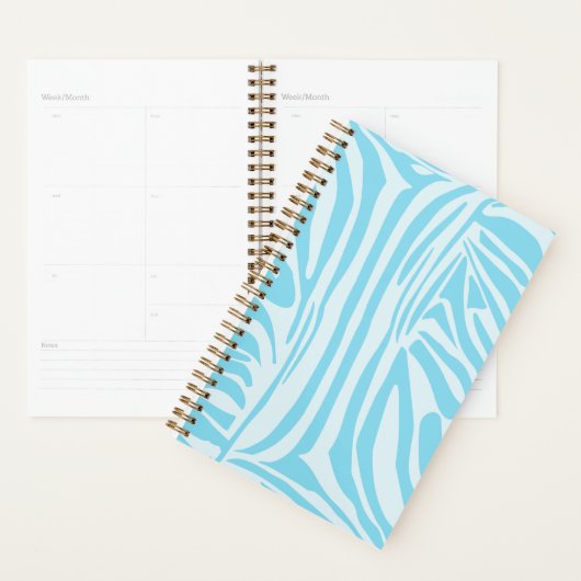 Blue Zebra Pattern Planner (Display)