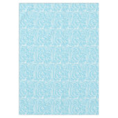 Blue Zebra Pattern Tafelkleed (Voorkant)