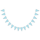 Blue Zebra Pattern Vlaggetjes (Alle)