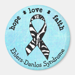Blue Zebras EDS Syndrome Ehlers-Danlos Magnet