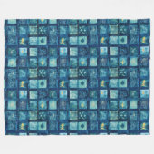 Blue Zee Ocean Beach Fleece Deken (Voorkant (Horizontaal))