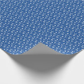 Blue Zee Pattern Cadeaupapier (Hoek)
