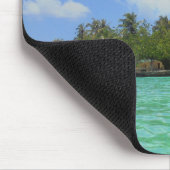 Blue Zee Sky White Clouds Maldives Sjabloon Muismat (Hoek)