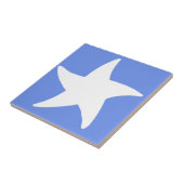 Blue Zee Star Tegeltje (Zijkant)