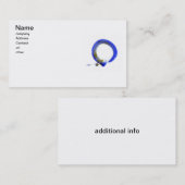Blue Zen Enso Visitekaartje (Voorkant / Achterkant)