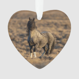 Blue Zeus bij Dawn Wild Hoofbeats Ornament