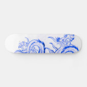 Blue Zircon Dragon Part 1 Skateboard (Horizontaal)