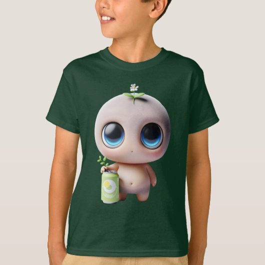 Blueaisik met een potje limonade t-shirt (Voorkant)