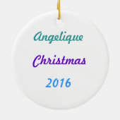 BlueAngel Keramisch Ornament (Achterkant)