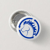 BlueBag Horse Studios Button (Voorkant /achterkant)