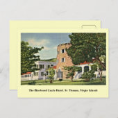 Bluebeard Castle St. Thomas Virgin Islands Briefkaart (Voorkant / Achterkant)