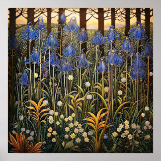 Bluebell Art Print