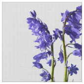 Bluebell Fabric Pattern. Stof (Close Up)
