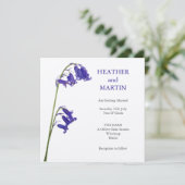 Bluebell faire-part de mariage (Debout devant)