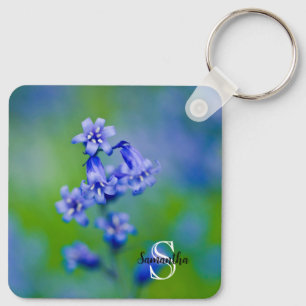 Bluebell flower Keyring Sleutelhanger