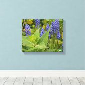 Bluebell Flowers Art Photo Imprimer Sur Toile (Insitu (Plancher de Bois))