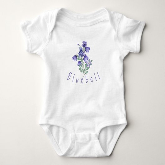 Bluebell Flowers Romper (Voorkant)
