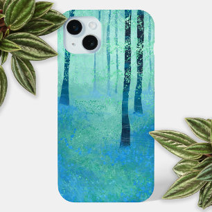 Bluebell Forest iPhone 15 Mini Hoesje