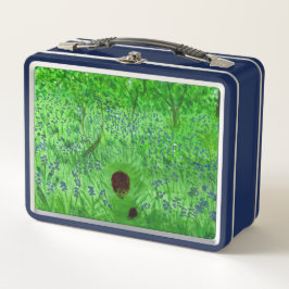 Bluebell Hedghogs Spring Woodland