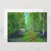 Bluebell Light Briefkaart (Voorkant / Achterkant)