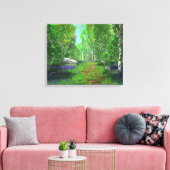 Bluebell Light Canvas afdrukken (Insitu (Woonkamer))