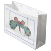 Bluebell Papillon sac cadeau (Devant Angle)