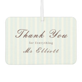 Bluebell - Personalised Thank You Air Freshener Luchtverfrisser