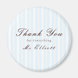 Bluebell - Personalised Thank You Teacher Magnet Magneet