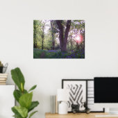 Bluebell Walk Poster (Thuiskantoor)