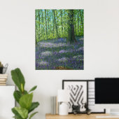 Bluebell Wood Poster (Thuiskantoor)