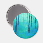 Bluebell Woodland Magneet (Voorkant / Achterkant)