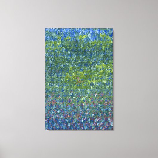 Bluebells 2012 canvas afdruk (Voorkant)