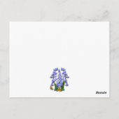 BLUEBELLS ~ Carte postale (Dos)