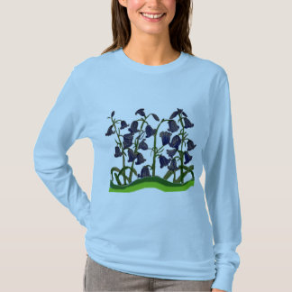 Bluebells op Shirt met lange hoes voor vrouwen